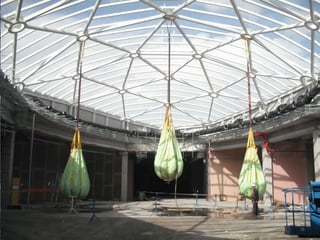 PROVA DI CARICO SU TRAVE
  CON CARICHI SOSPESI
 