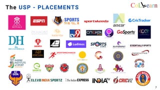 The USP - PLACEMENTS
7
 