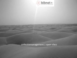 collectiemanagement | open vlacc 