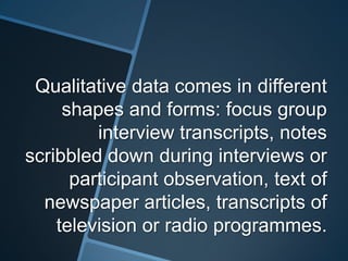 Collecting, analyzing and interpreting data | PPTX