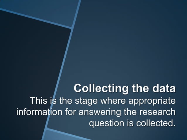 Collecting Analyzing And Interpreting Data – ECGZCE