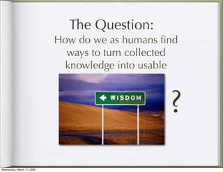 Collecting Knowledge