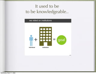 Collecting Knowledge