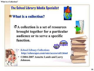 What is a Library Collection? | PPT