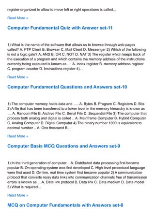 Collection of-cs-multiple-choice-questions-mcqs | PDF