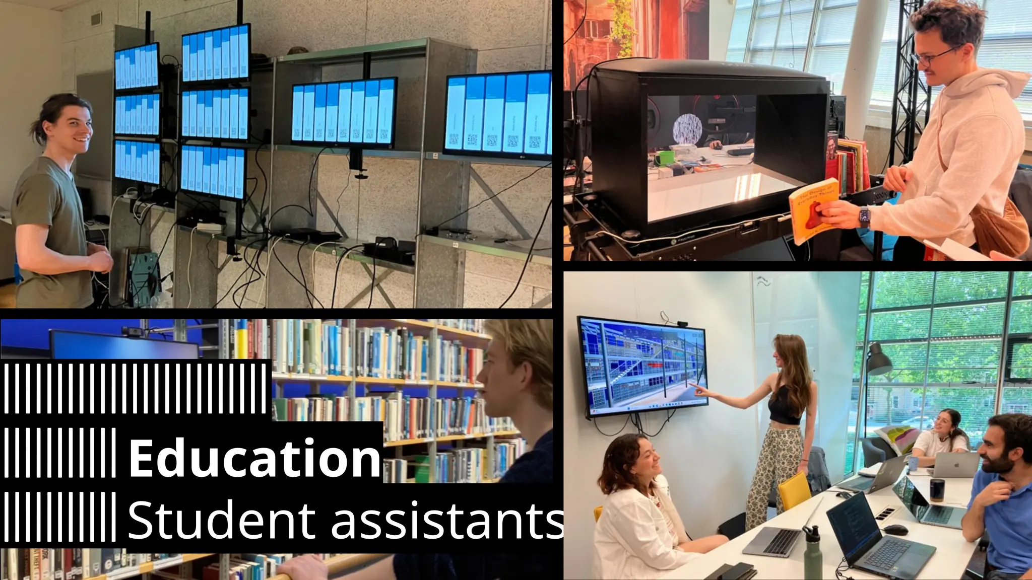 Education
Student assistants
 