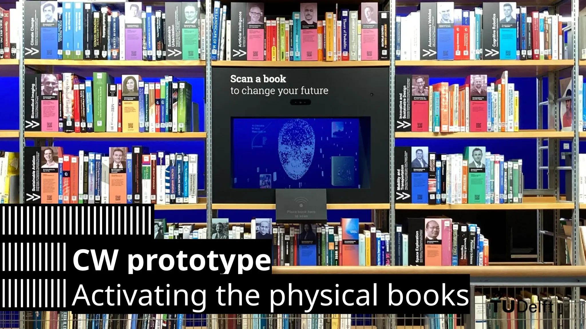 CW prototype
Activating the physical books
 