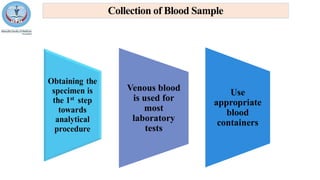 An overview on collection and handling of blood | PPTX