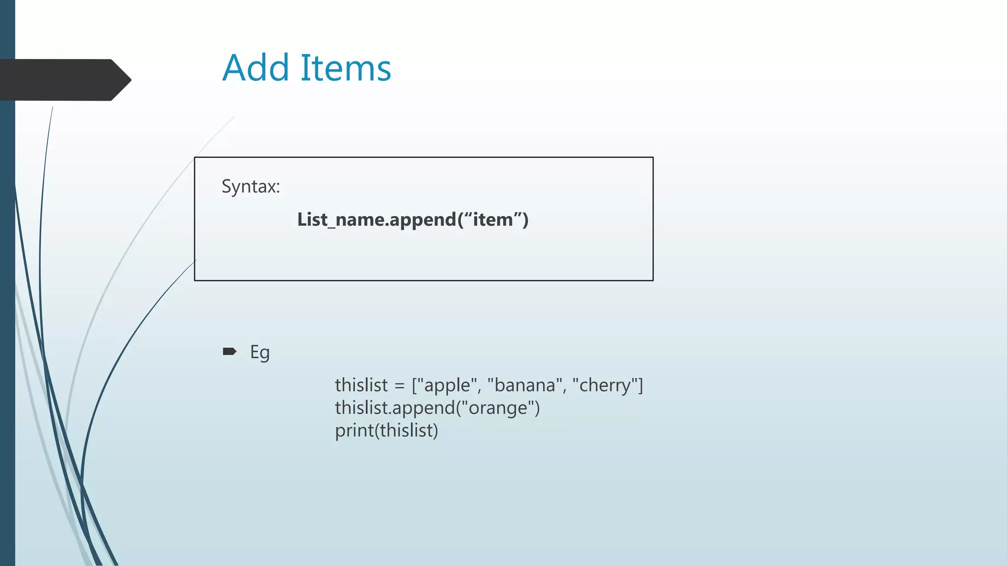 Python Collection datatypes | PPT