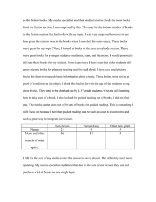 Collection development