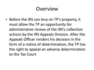 Collection Due Process Procedures | PPTX