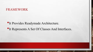 Collection framework | PPT