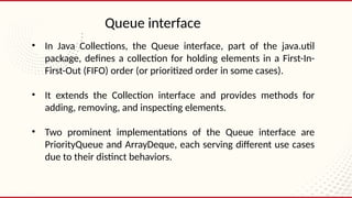 Collection Framework in Advanced Java concepts | PPTX