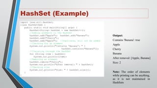 Collection Framework-II. part 2 advanced | PDF