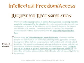 Collection management policies pci