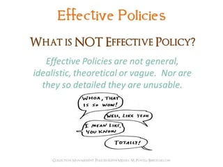 Collection management policies pci