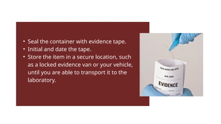 COLLECTION OF BIOLOGICAL EVIDENCES in Forensic Science.pptx