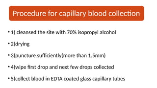 Capillary Sampling Guidelines.pdf Collection of blood sample and anticoagulant .pptx