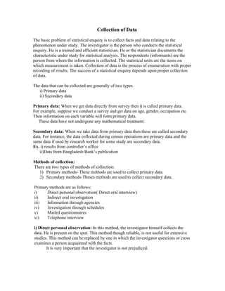 Collection of data te | PDF | Educational Assessment | Education