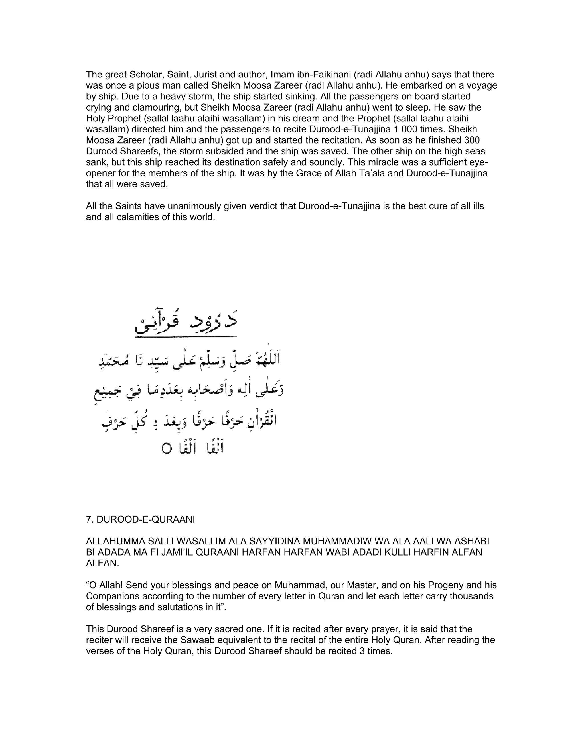 Collection Of Durood Sharief English Arabic Translation And collection-of-durood-sharief-english-arabic-translation-and