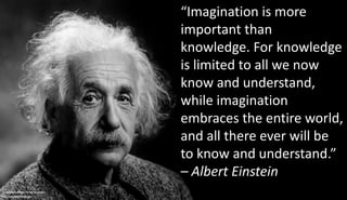 “Intellectuals
solve problems;
geniuses prevent
them.”
Infographic published by Neil Beyersdorf
neil-beyersdorf.branded.me/
 