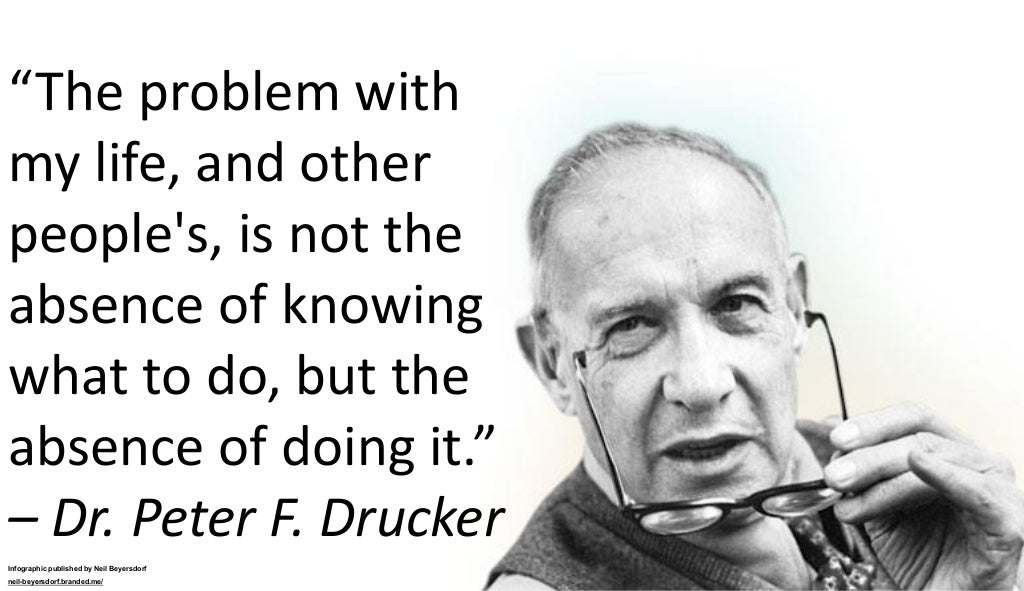 A Collection of Quotes from Peter F. Drucker