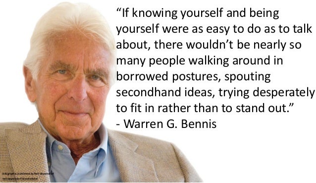 A Collection of Quotes from Warren G. Bennis