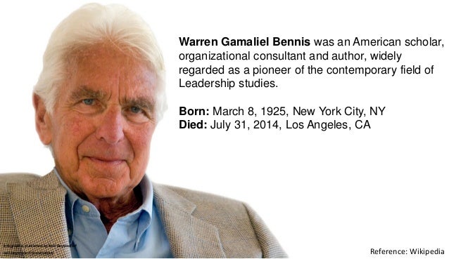 A Collection of Quotes from Warren G. Bennis