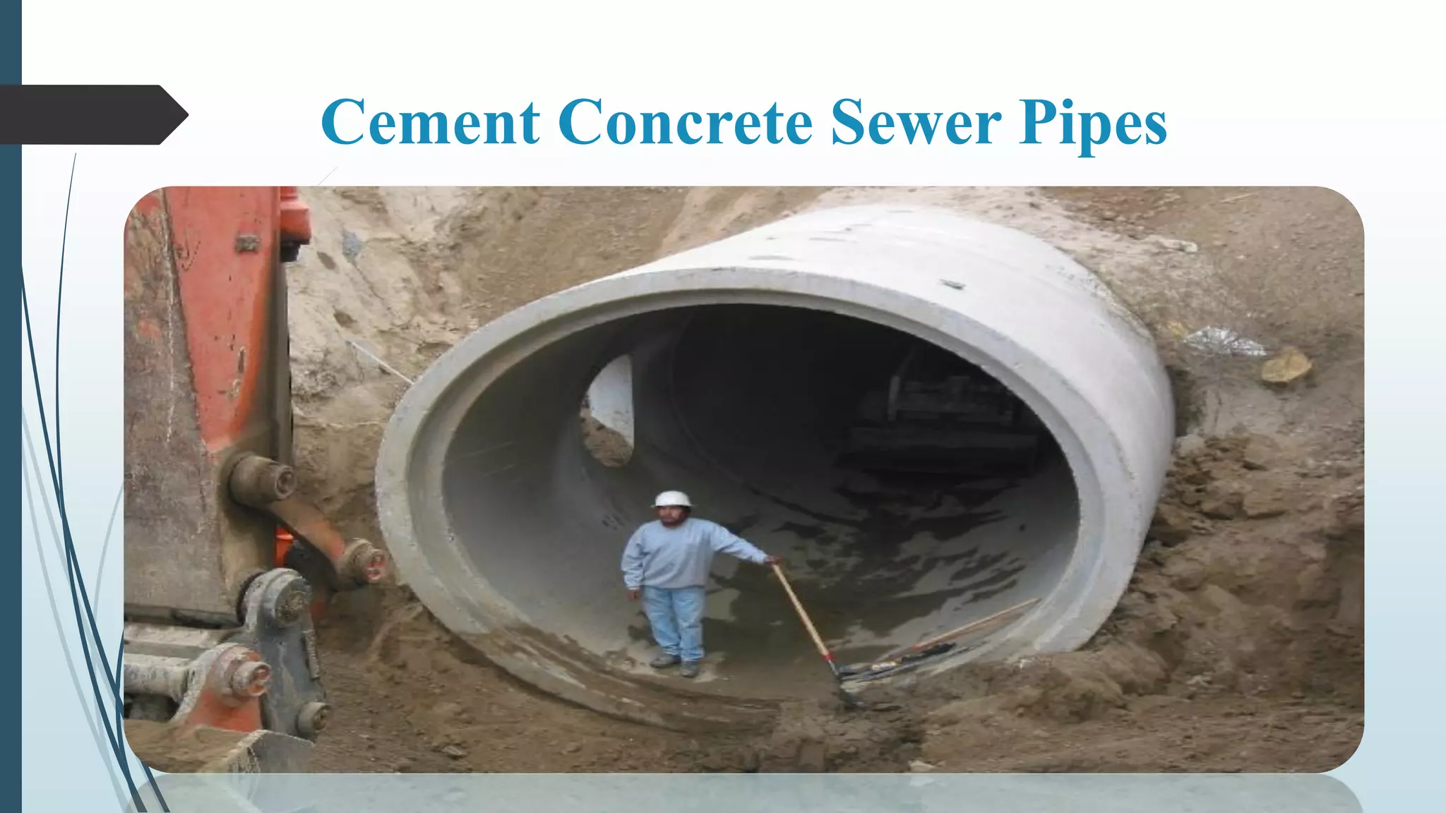 Cement Concrete Sewer Pipes
 