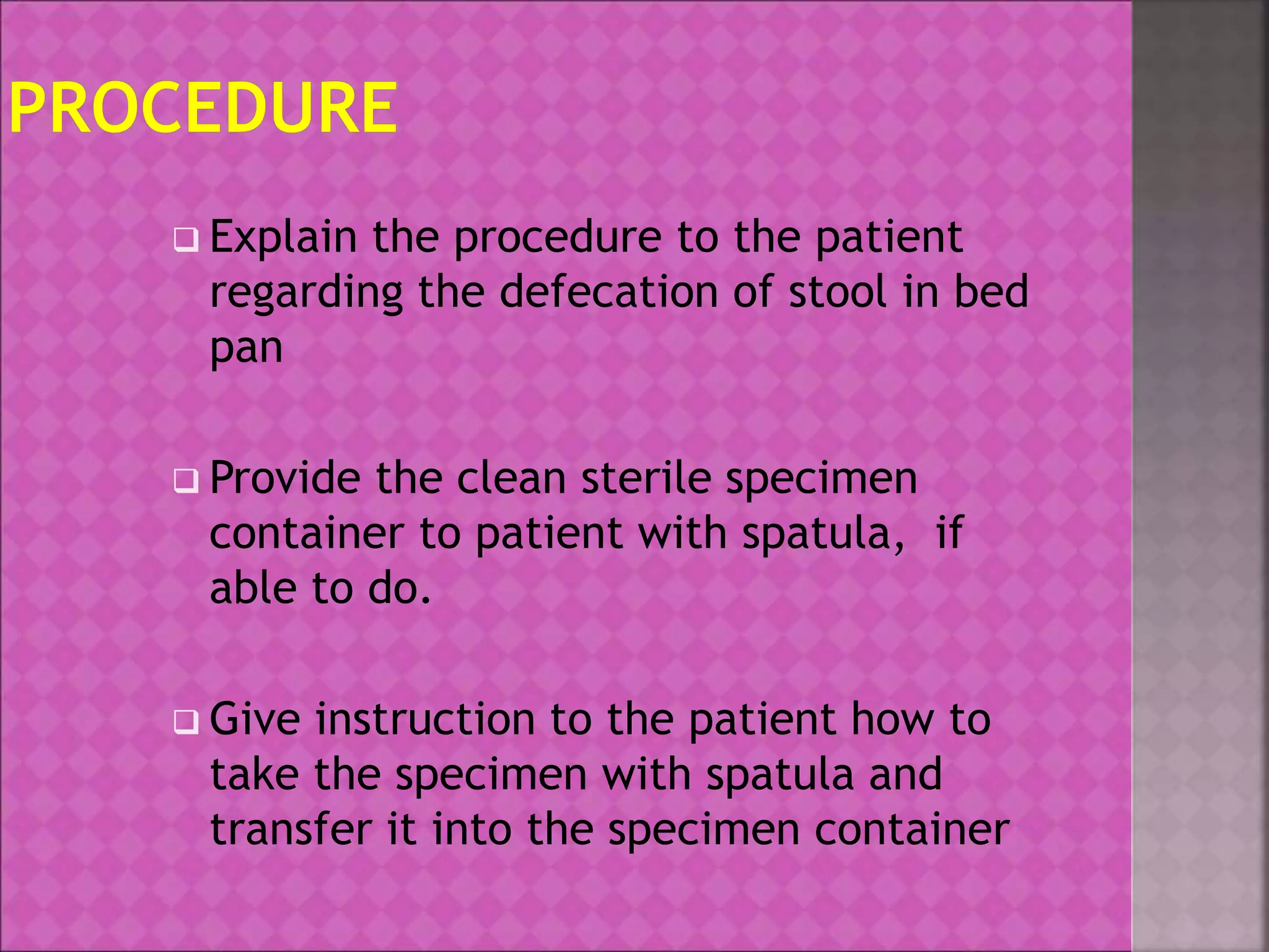 Collection of specimen in children. | PPT