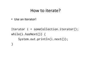 Quick Intro to Java Collections | PPT