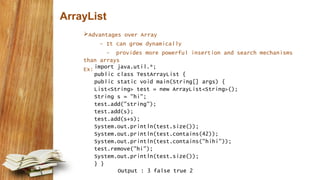 Java Collections Framework | PPT