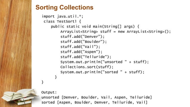 Java Collections Framework | PPT