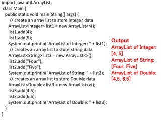 Java Collections | PPTX