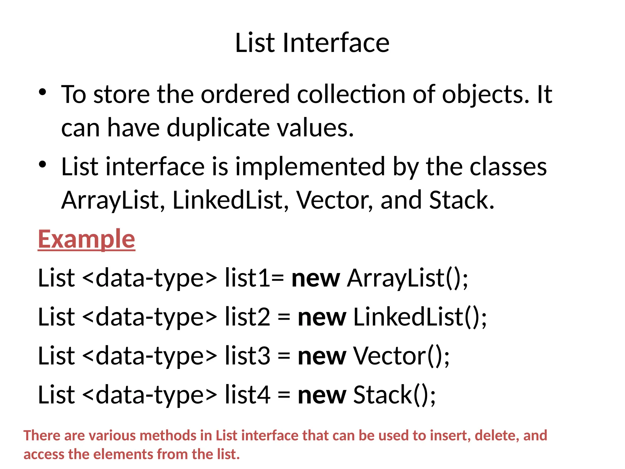 collectionsframework210616084411 (1).pptx | Programming Languages ...