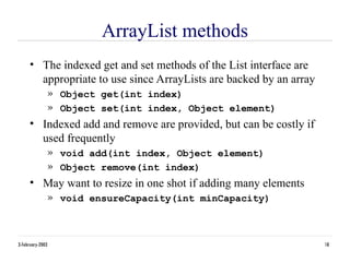 Java Collection fundamentals and Uses Unit | PPT