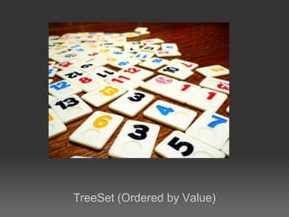 TreeSet (Ordered by Value)
 