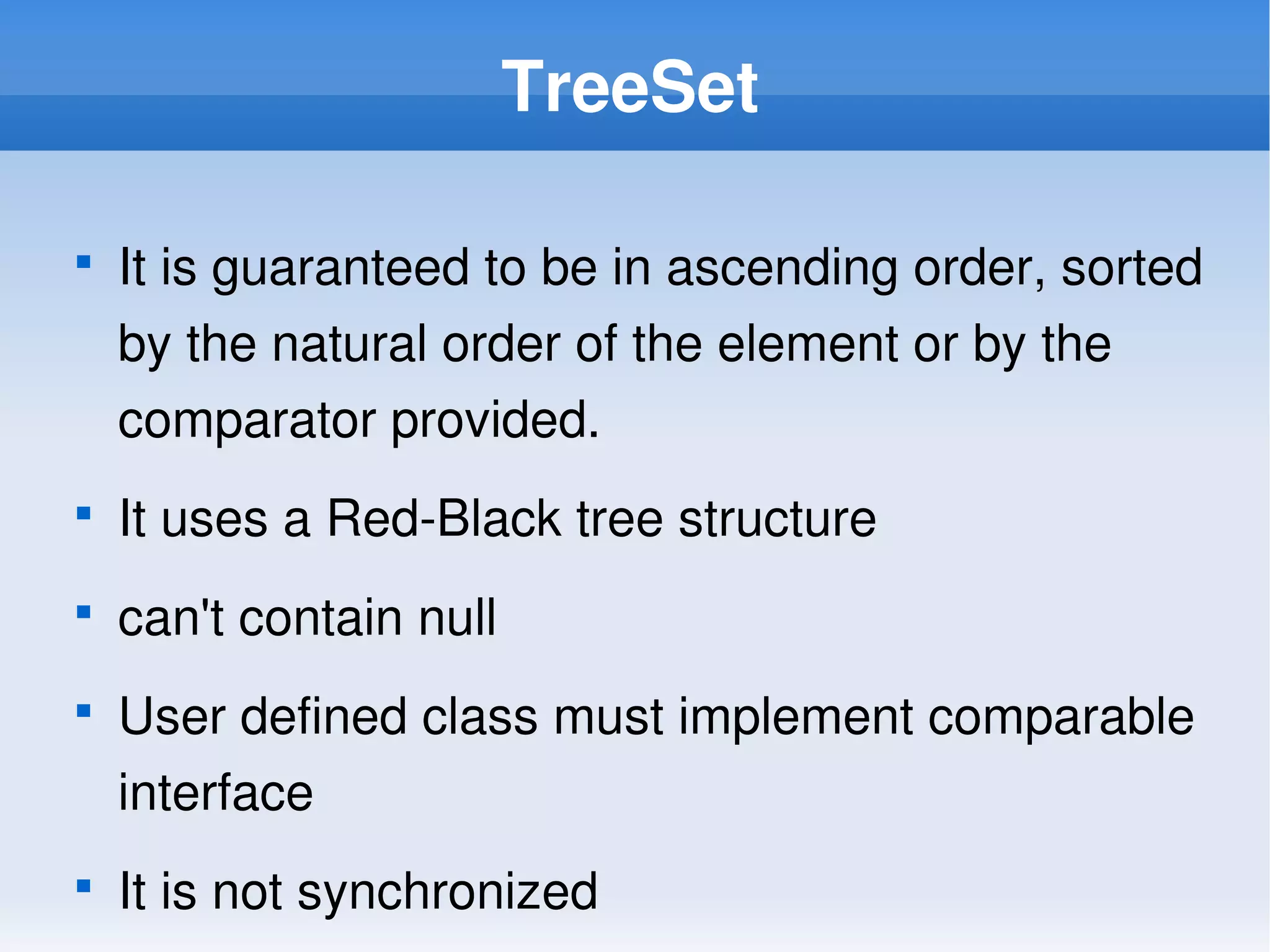 Java Collection framework