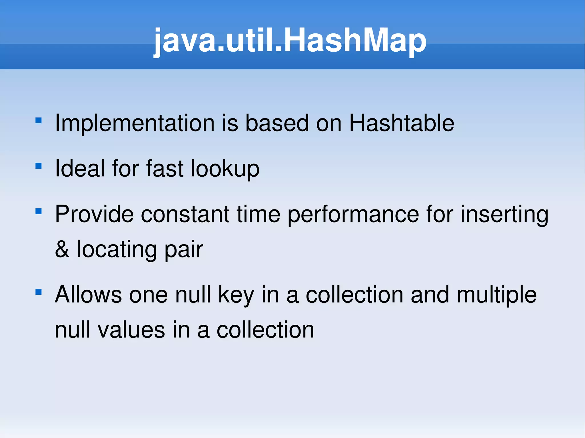 Java Collection framework