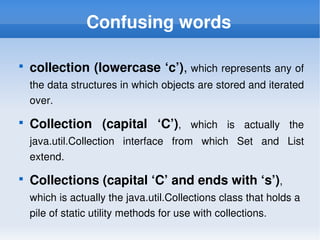 Java Collection framework