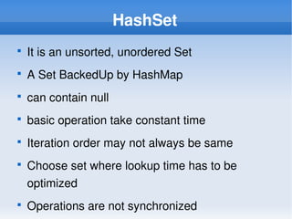 Java Collection framework