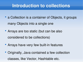 Java Collection framework