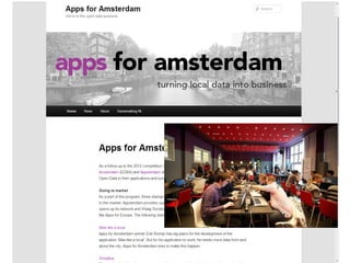 Collections open! Amsterdam Museum and open data | PDF
