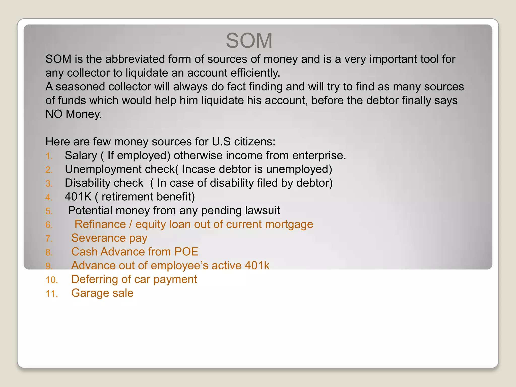 Helps build consumers credit worthiness