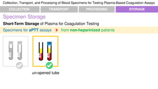 Collection, transport, and processing of blood specimens for testing ...