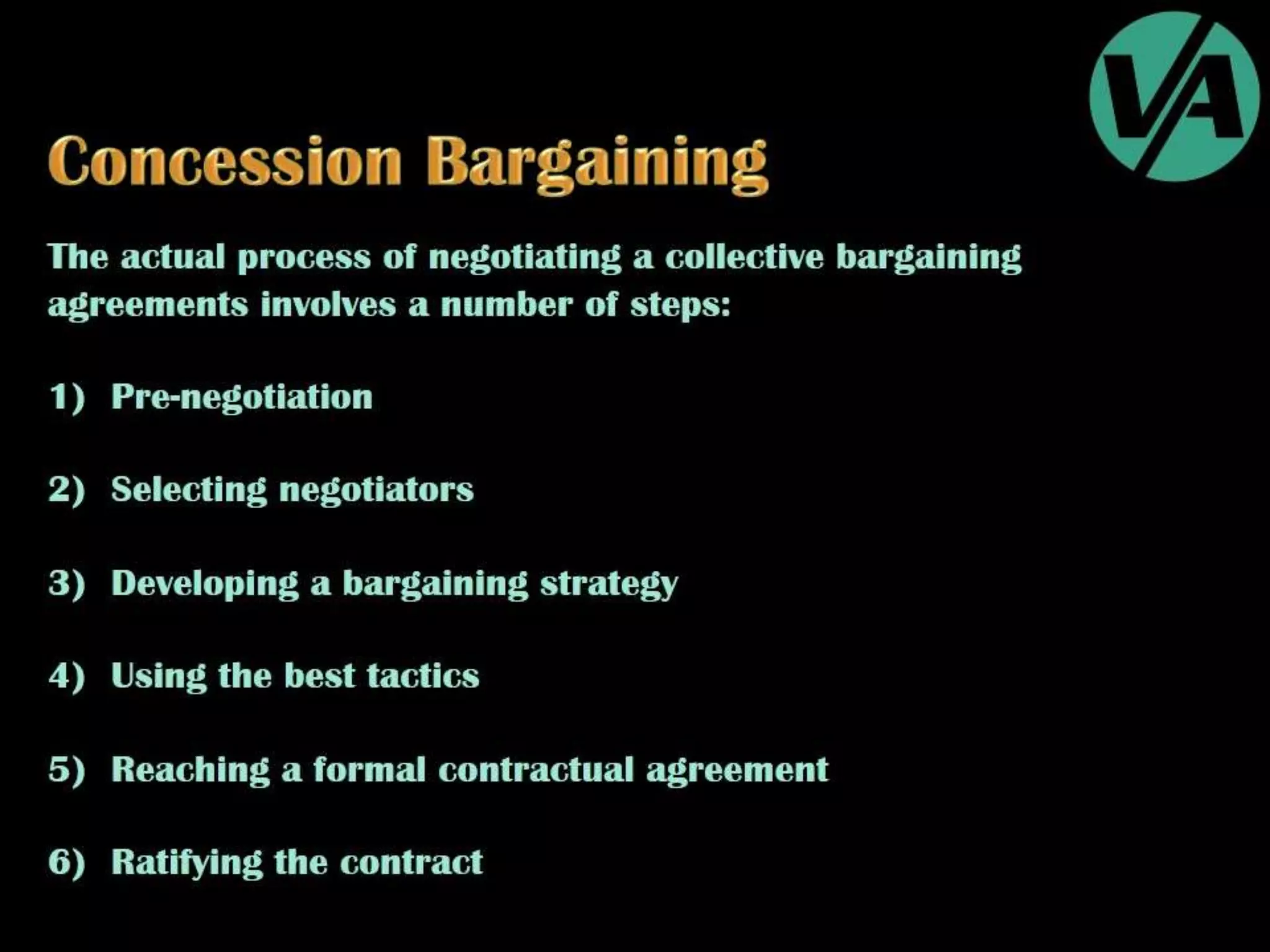 Collective Bargaining & Labour Relations