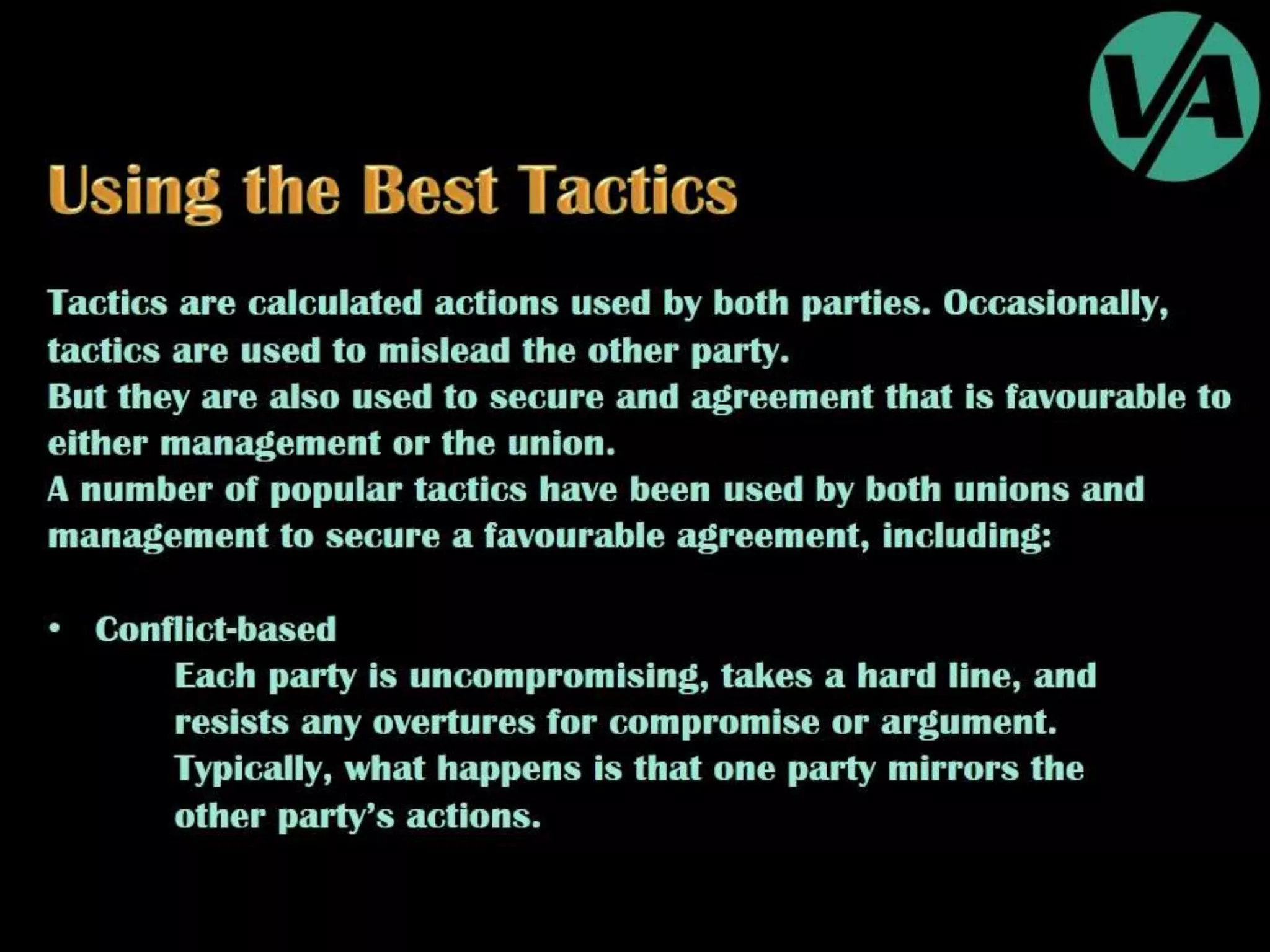 Collective Bargaining & Labour Relations