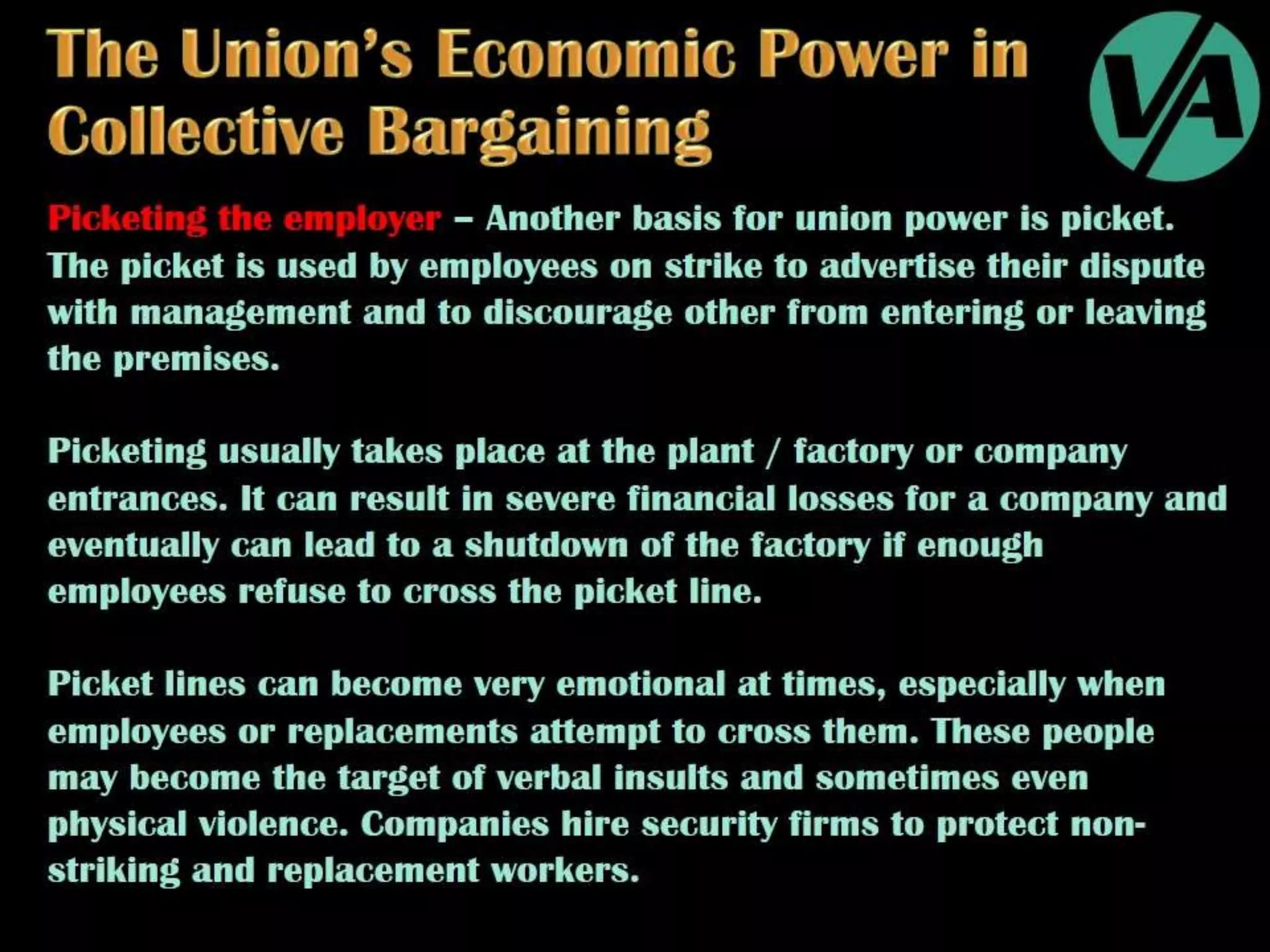 Collective Bargaining & Labour Relations