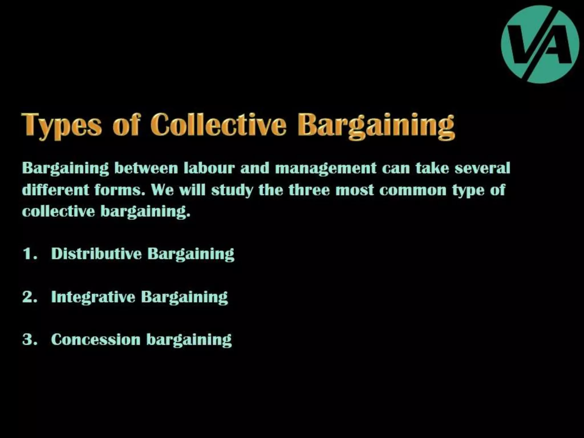 Collective Bargaining & Labour Relations