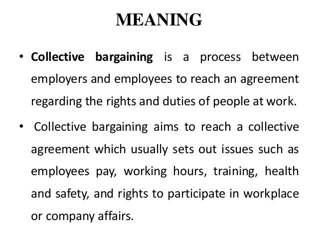 Collective Bargaining